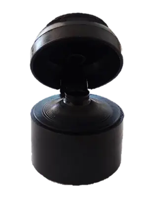 TAPA FLIP TOP NEGRA OVALADA 4.5 GR